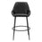 Zuo Modern Vila Barstool Set of 2, Black