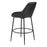 Zuo Modern Vila Barstool Set of 2, Black