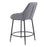 Zuo Modern Vila Counter Stool Set of 2, Gray