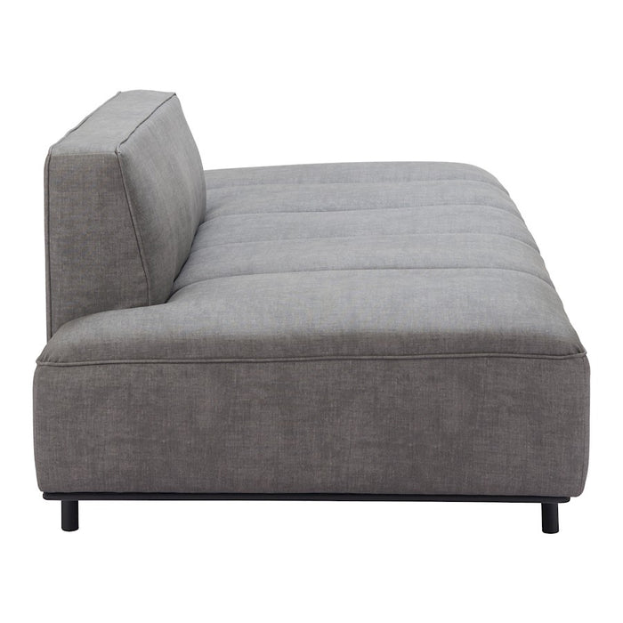 Zuo Modern Confection Sofa, Gray