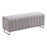 Zuo Modern Pender Bench, Stone Gray - 110080