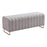 Zuo Modern Pender Bench, Stone Gray