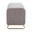 Zuo Modern Pender Bench, Stone Gray