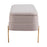 Zuo Modern Lebreton Storage Bench, Oatmeal Beige