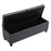 Zuo Modern Halifax Storage Bench, Gravel Gray