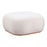 Zuo Modern Azua Ottoman, Cream