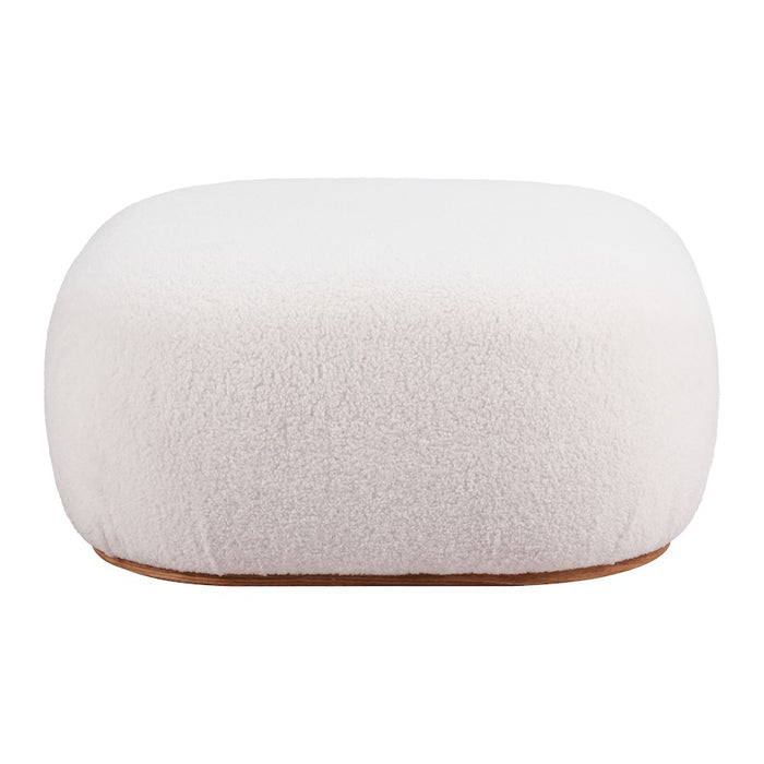 Zuo Modern Azua Ottoman, Cream