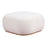 Zuo Modern Azua Ottoman, Cream