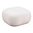 Zuo Modern Azua Ottoman, Cream