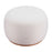 Zuo Modern Amber Ottoman, Cream