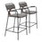 Zuo Modern Couva Counter Stool Set of 2, Butterscotch Brown - 110090