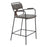Zuo Modern Couva Counter Stool Set of 2, Butterscotch Brown