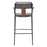 Zuo Modern Couva BarStool Set of 2, Butterscotch Brown