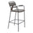 Zuo Modern Couva BarStool Set of 2, Butterscotch Brown