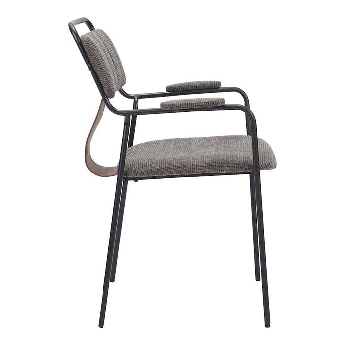 Zuo Modern Couva Dining Chair Set of 2, Butterscotch Brown