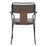 Zuo Modern Couva Dining Chair Set of 2, Butterscotch Brown