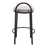 Zuo Modern Sisal Counter Stool Set of 2, Beige Tweed