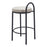 Zuo Modern Sisal Counter Stool Set of 2, Beige Tweed