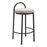 Zuo Modern Sisal Counter Stool Set of 2, Beige Tweed