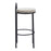 Zuo Modern Sisal BarStool Set of 2, Beige Tweed