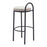 Zuo Modern Sisal BarStool Set of 2, Beige Tweed