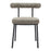 Zuo Modern Kede Dining Chair Set of 2, Green Tweed
