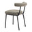 Zuo Modern Kede Dining Chair Set of 2, Green Tweed