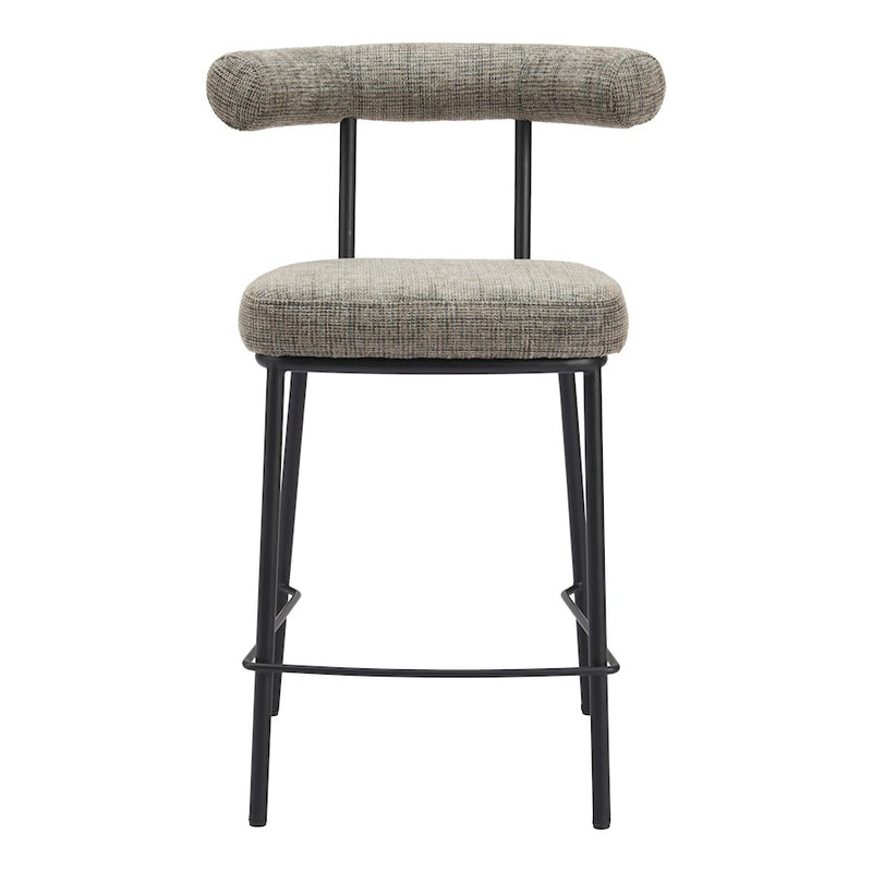 Zuo Modern Kede Counter Stool, Green Tweed
