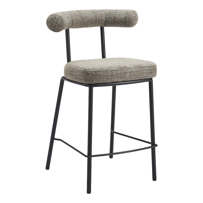 Zuo Modern Kede Counter Stool, Green Tweed