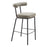 Zuo Modern Kede BarStool, Green Tweed - 110100