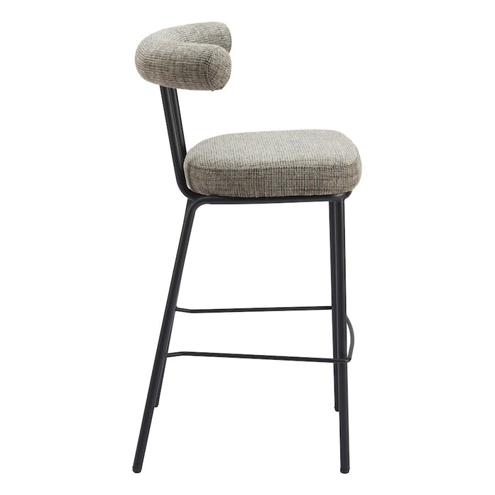 Zuo Modern Kede BarStool, Green Tweed