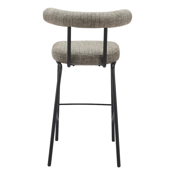 Zuo Modern Kede BarStool, Green Tweed