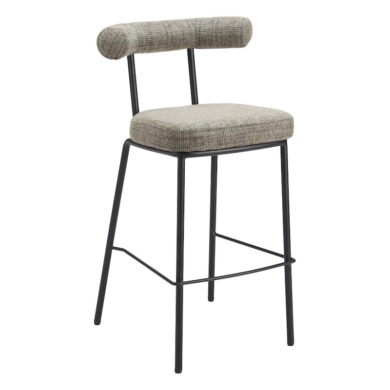 Zuo Modern Kede BarStool, Green Tweed
