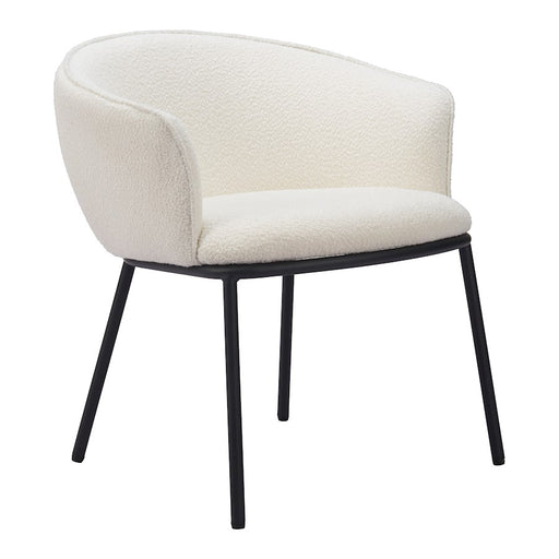 Zuo Modern Essen Dining Chair, Ivory