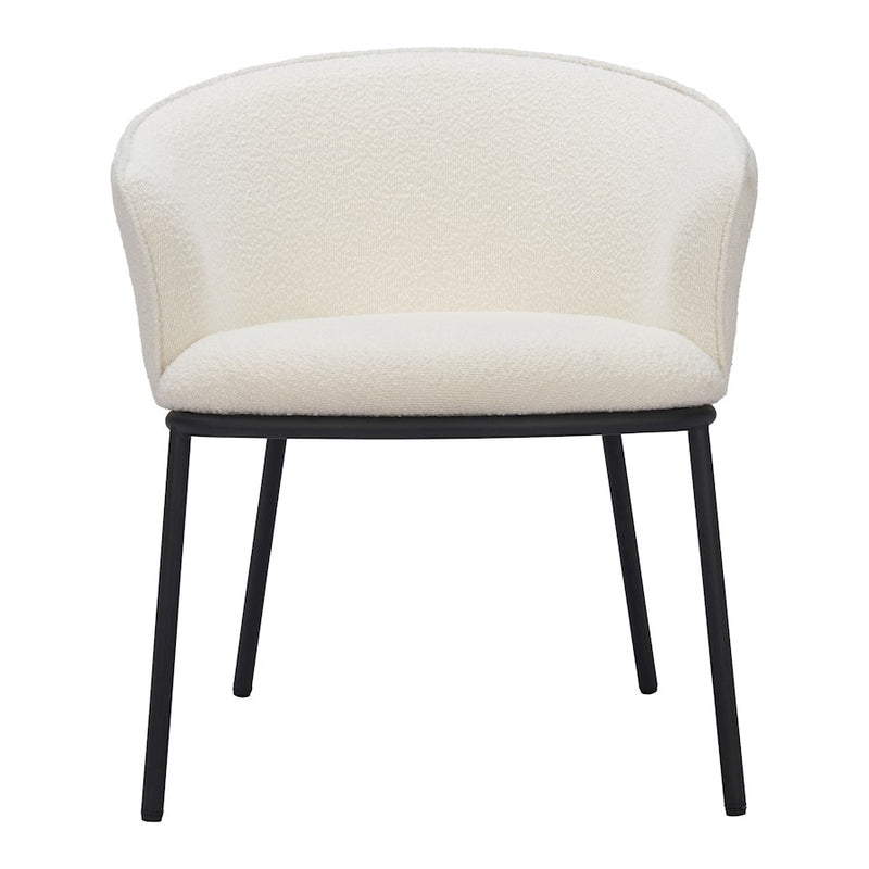 Zuo Modern Essen Dining Chair, Ivory
