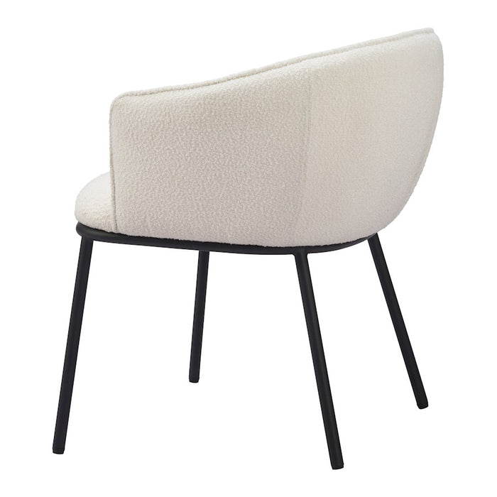 Zuo Modern Essen Dining Chair, Ivory