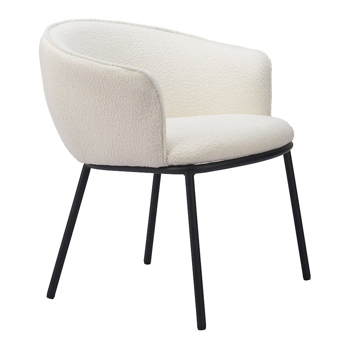 Zuo Modern Essen Dining Chair, Ivory
