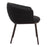 Zuo Modern Essen Dining Chair, Black/Bronze