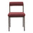 Zuo Modern Livorno Dining Chair, Red/Bronze
