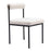 Zuo Modern Livorno Dining Chair, Ivory - 110104