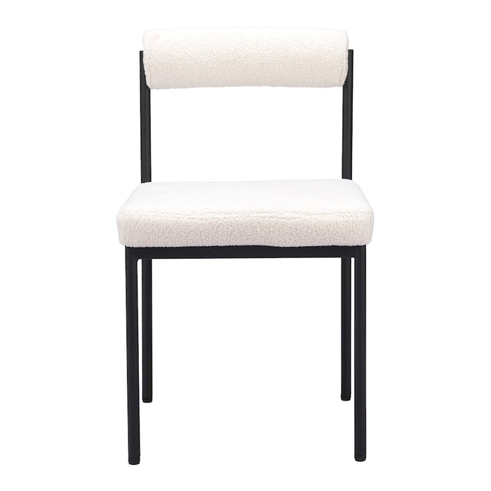 Zuo Modern Livorno Dining Chair, Ivory
