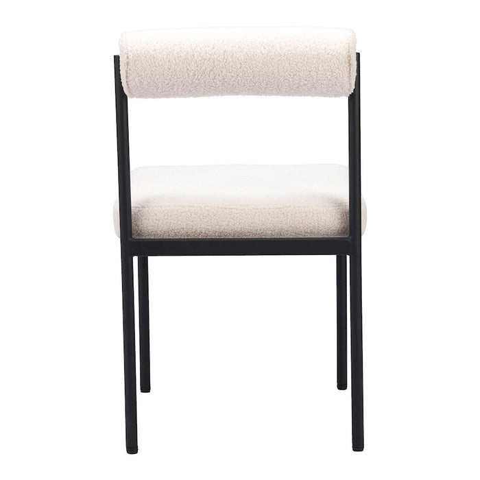 Zuo Modern Livorno Dining Chair, Ivory