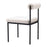 Zuo Modern Livorno Dining Chair, Ivory