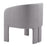 Zuo Modern Hull Accent Chair, Slate Gray