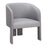 Zuo Modern Hull Accent Chair, Slate Gray
