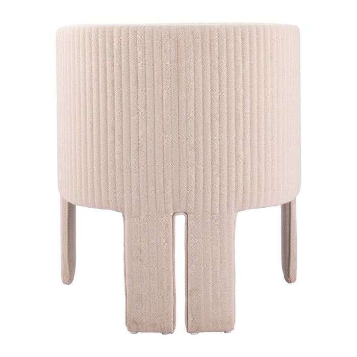 Zuo Modern Hull Accent Chair, Beige