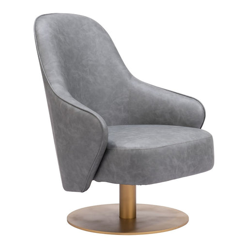 Zuo Modern Withby Accent Chair, Gray