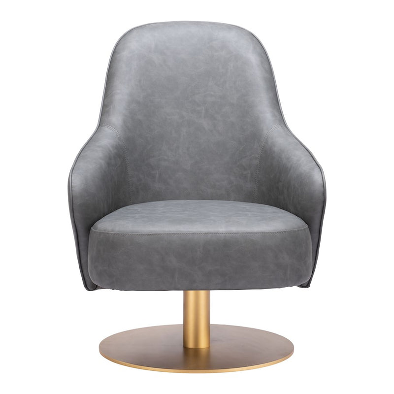 Zuo Modern Withby Accent Chair, Gray