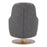 Zuo Modern Withby Accent Chair, Gray