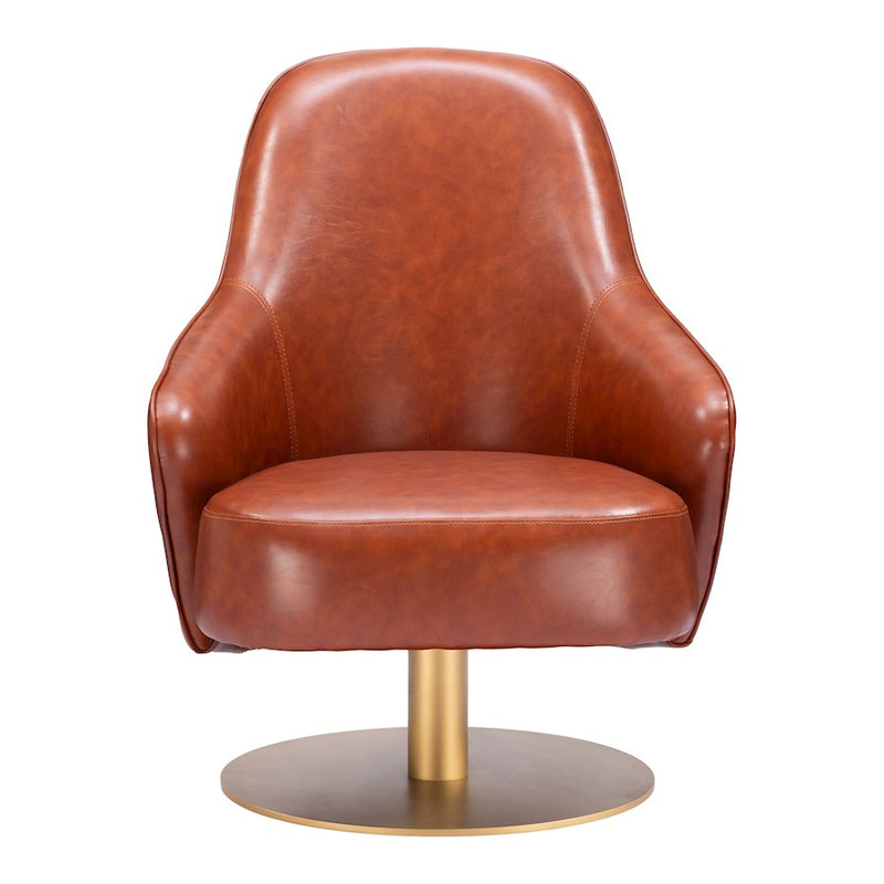 Zuo Modern Withby Accent Chair, Brown